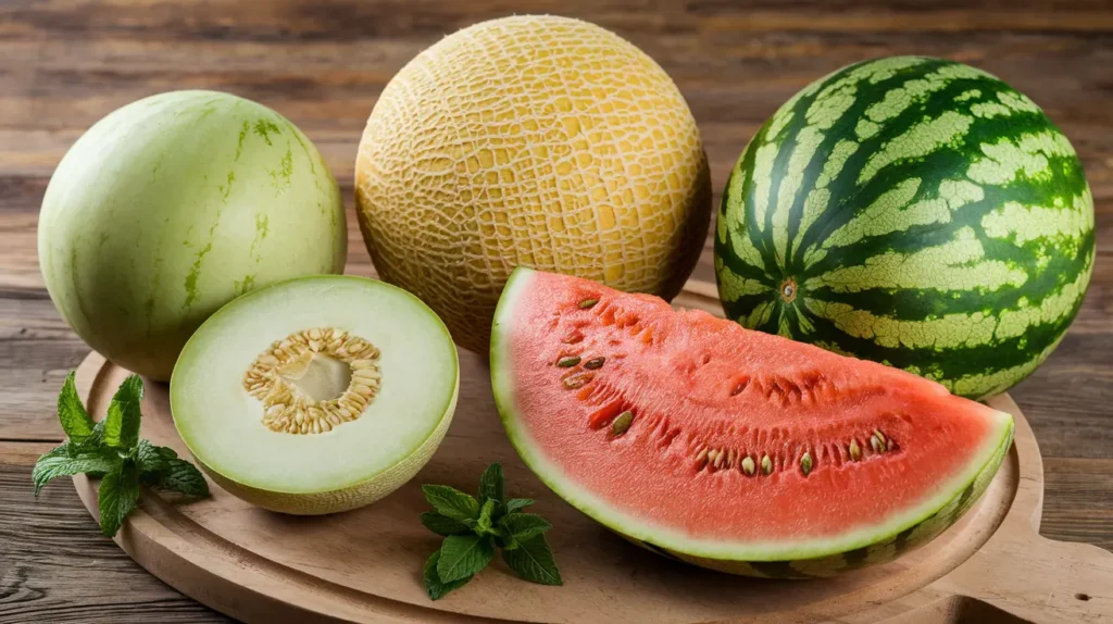 Differences Between Honeydew Melon Cantaloupe and Watermelon