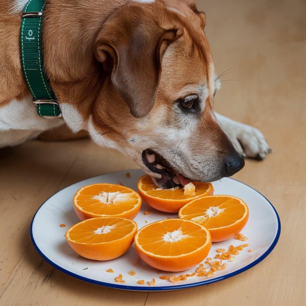 oranges are hydrating snack for your dog