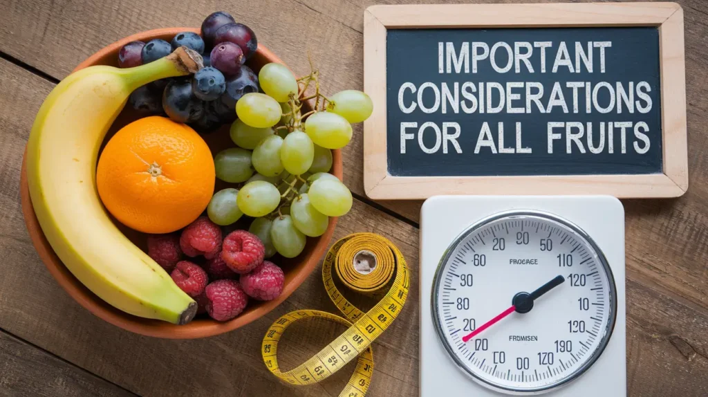 Important Considerations for All Fruits