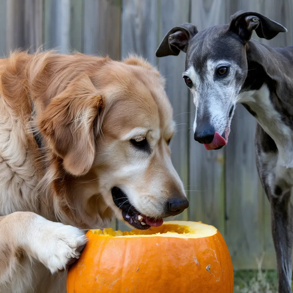 dogs eat Pumpkin